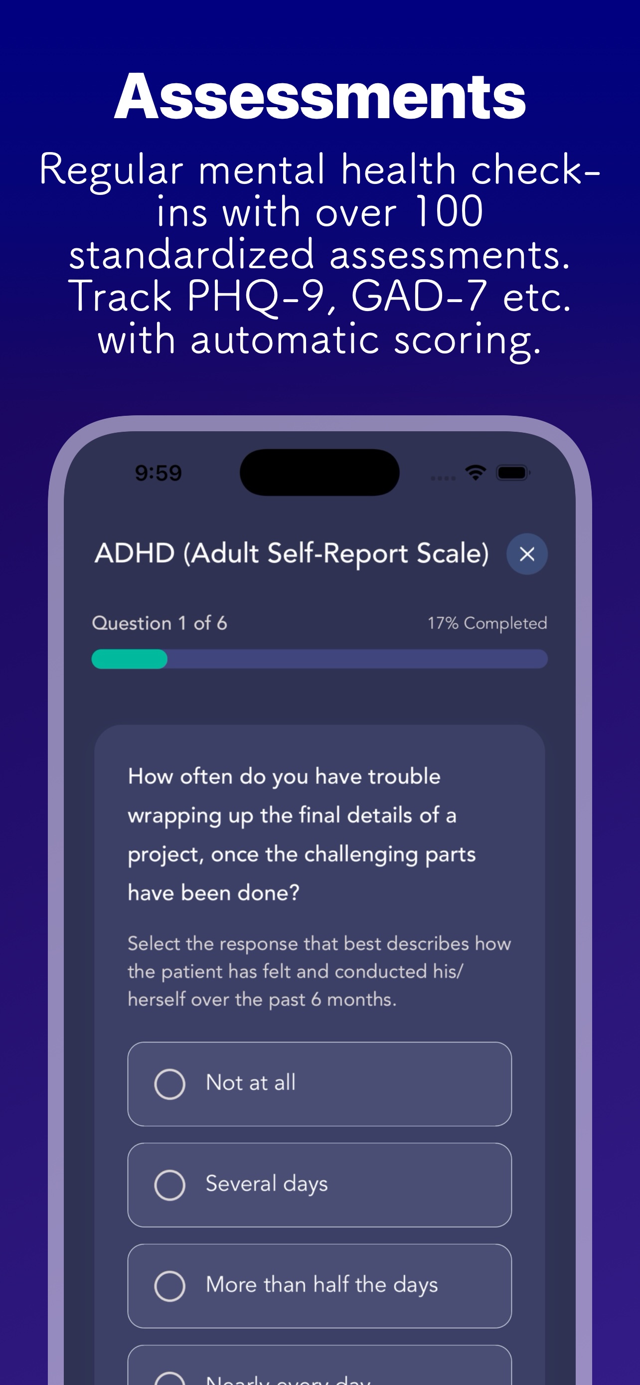 Mental Health Assessments