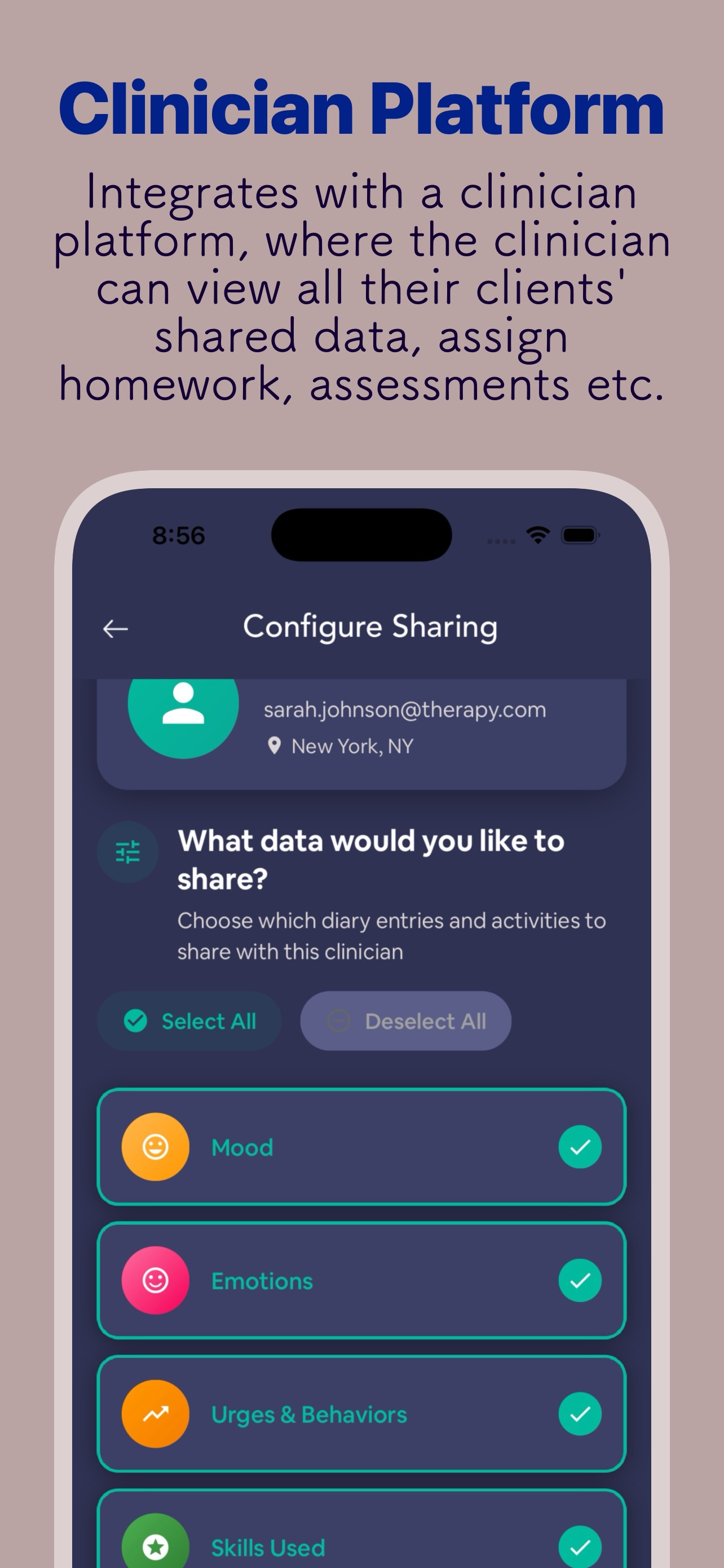 Clinician Platform Integration